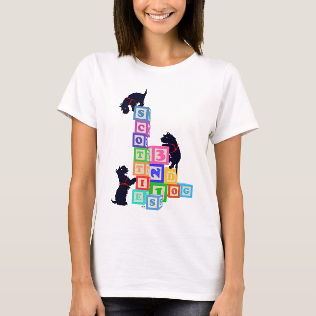 T-shirts Blocos Scottie (Frente)