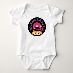 T-shirts Blond Rocking Big Sister