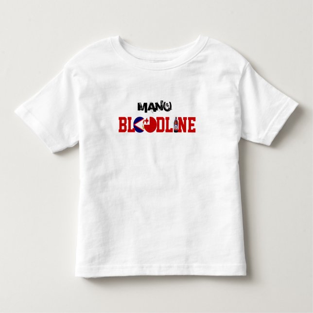 T-SHIRTS BLOODLINE DE MANU (Frente)