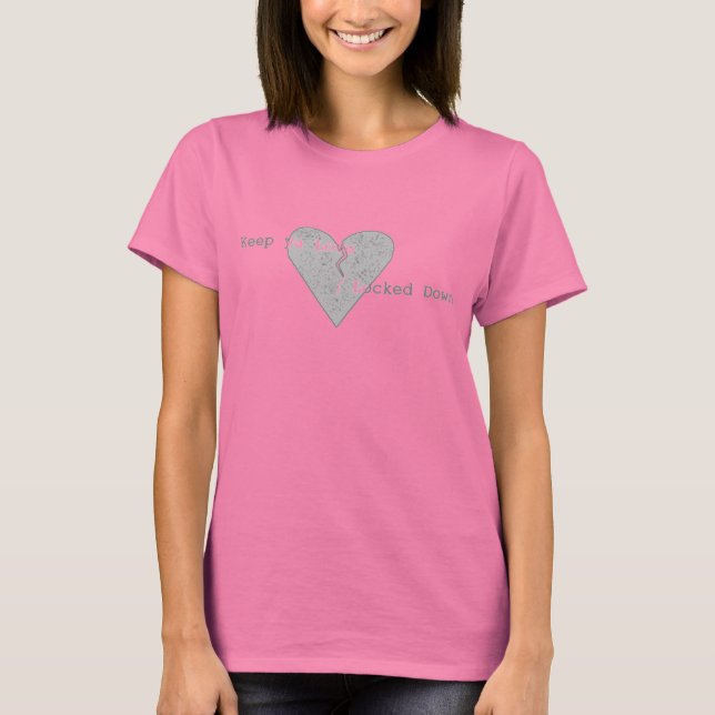 T-shirts Bloqueio de Amor (Frente)