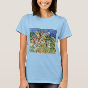 T-shirts Blossoming Chestnut Branches de Vincent van Gogh