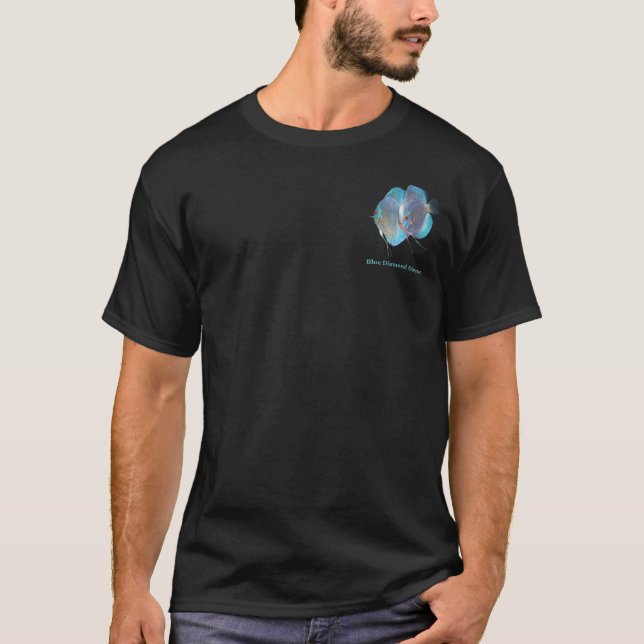 T-shirts Blue Diamond Discus (Frente)