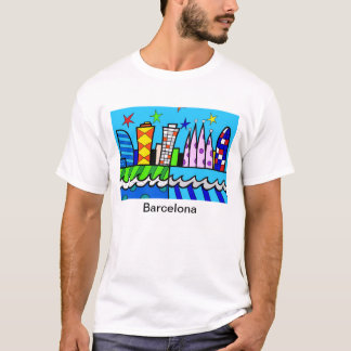 T-shirts Blue sky fun from Barcelona