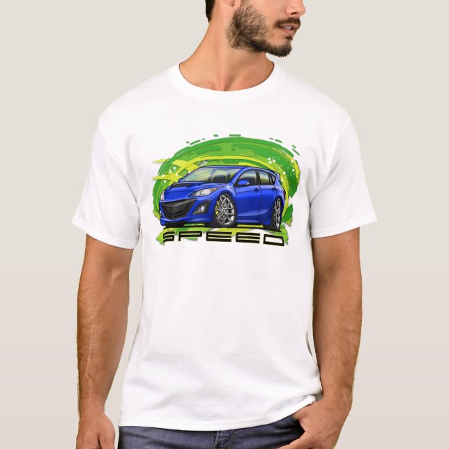 T-shirts Blue_Speed3 (Frente)