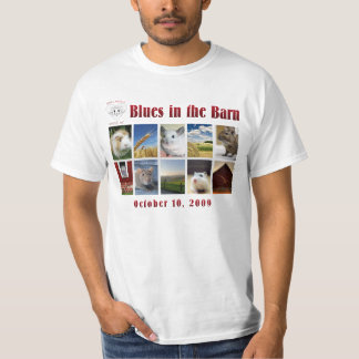 T-shirts BluesBarnFest-Camisa--Frente e verso