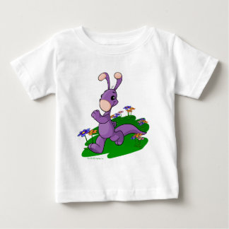 T-shirts Blumaroo roxo que marcha através da ilha de Roo