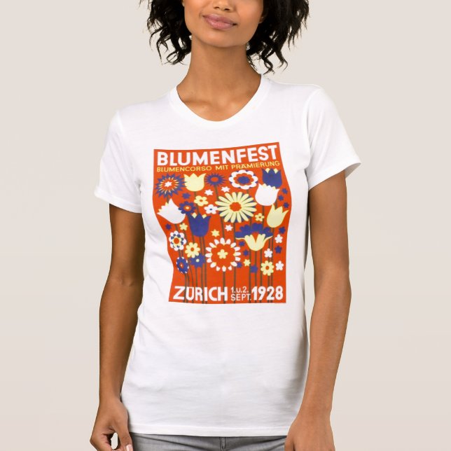 T-shirts Blumenfest (Frente)