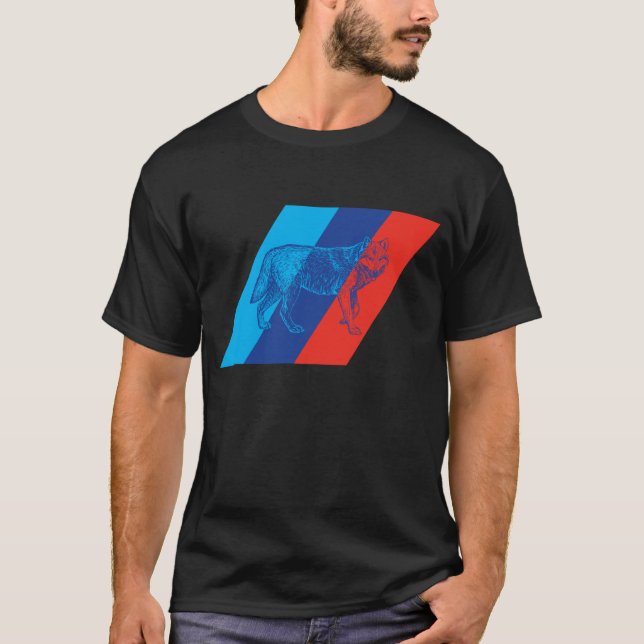 T-shirts BMW M Lobo (Frente)