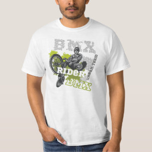 T-shirts bmx do cavaleiro