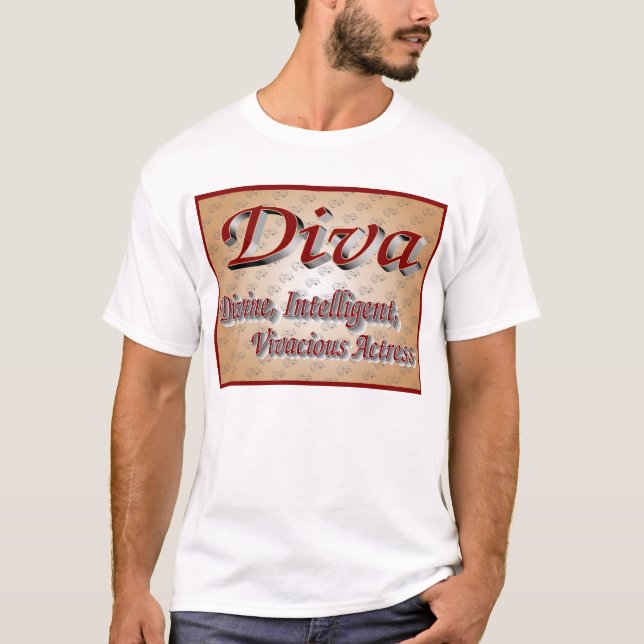T-shirts Boa diva (Frente)