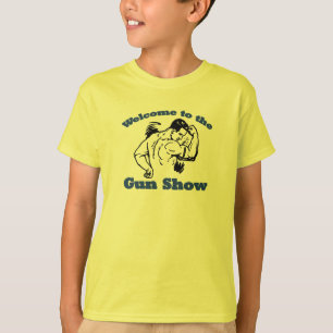 T-shirts Boa vinda à mostra de arma