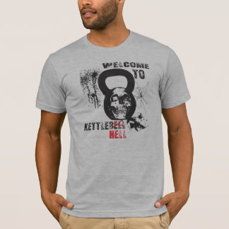 T-shirts Boa vinda ao inferno de Kettlebell