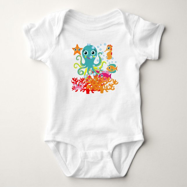 T-shirts Boa vinda ao oceano (Frente)