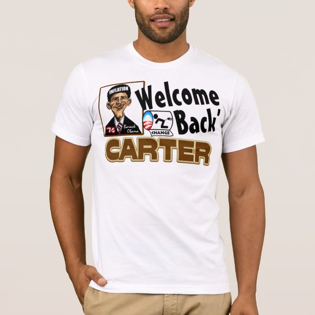 T-shirts Boa vinda para trás, Carter! (Frente)