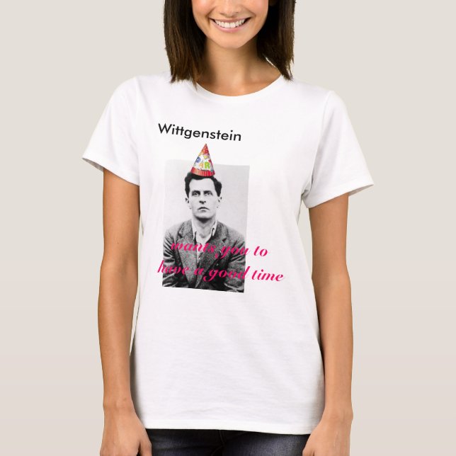 T-shirts Boas épocas Wittgenstein (Frente)