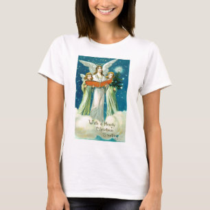 T-shirts Boas saudações de Natal