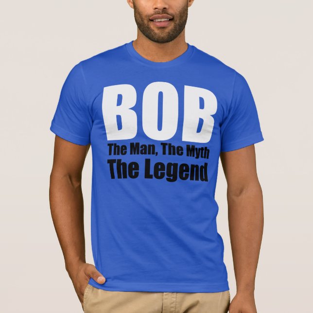 T-shirts Bob, a Legenda (Frente)