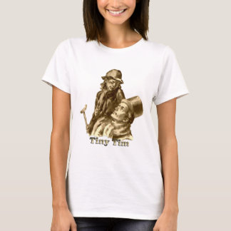 T-shirts Bob Cratchit e Tiny Tim Christmas Carol