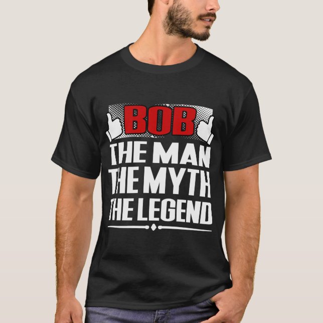 T-SHIRTS BOB O HOMEM O MITO A LENDA (Frente)