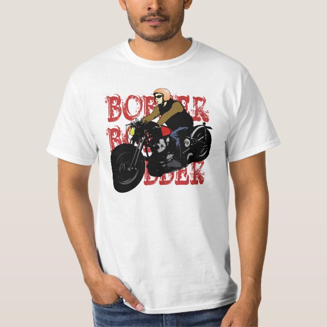 T-shirts Bobber Rider (Frente)