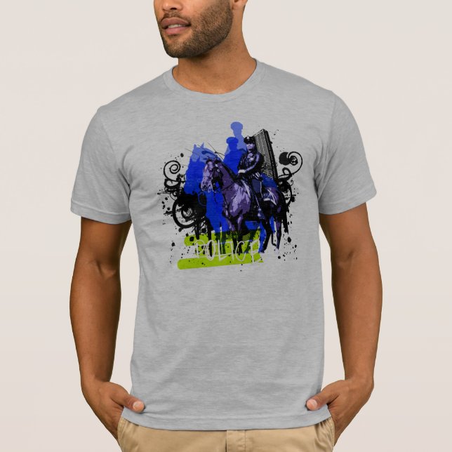 T-shirts Bobina no cavalo (Frente)