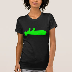 T-shirts Bobsled - Verde