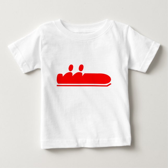 T-shirts Bobsled - Vermelho (Frente)