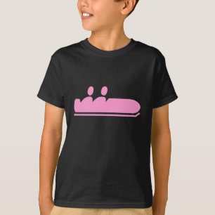 T-shirts Bobsleigh - rosa