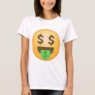 T-shirts Boca Emoji do dinheiro
