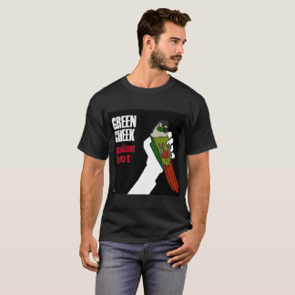T-shirts Bochecha Verde: Idiota Aviário (Normal)