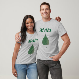 T-shirts Bodhi Leaf, Metta - Personalizado
