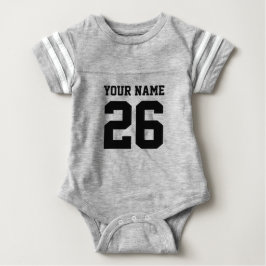 T-shirts Bodies cinzentos personalizados de camisola de fut