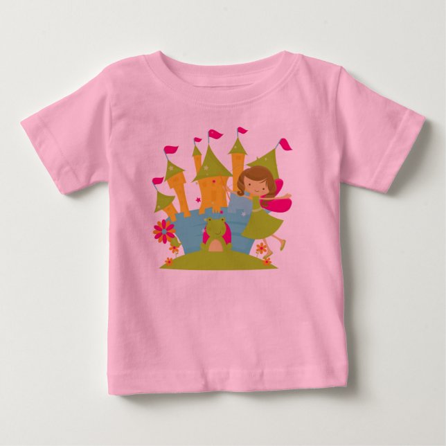 T-shirts Body de Princesa Fada Morena com Tutu (Frente)