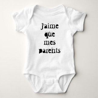 T-shirts Body para bebé “gosto de que os meus parentes” by