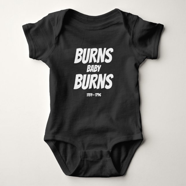 T-shirts Bodysuit Babygrow da veste do bebê da noite de (Frente)