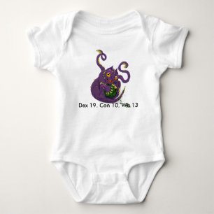 T-shirts Bodysuit da criança do animal de Displacer do beb