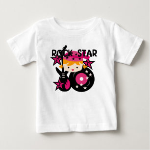T-shirts Bodysuit de Tutu de Bebê Menina Loira Estrela do R