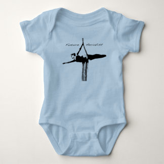 T-shirts Bodysuit futuro do bebê do Aerialist