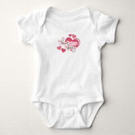 T-shirts Bodysuit Jersey para Bebê Menina do Papai
