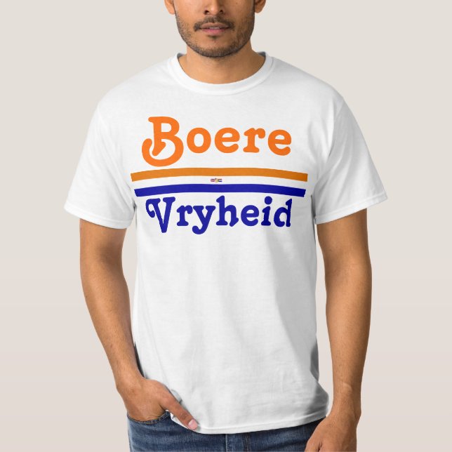 T-shirts Boere Vryheid (Frente)