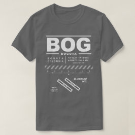 T-shirts Bogota El Dorado Aeroporto Internacional BOG T-Shi
