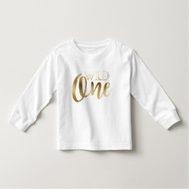 T-shirts Bohemian Chic Wild One | Folha de ouro tribal