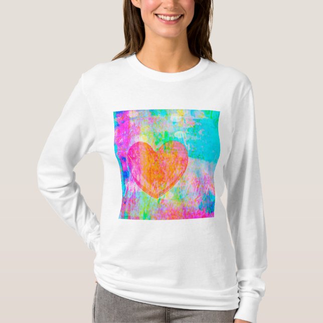 T-shirts Boho Heart (Frente)