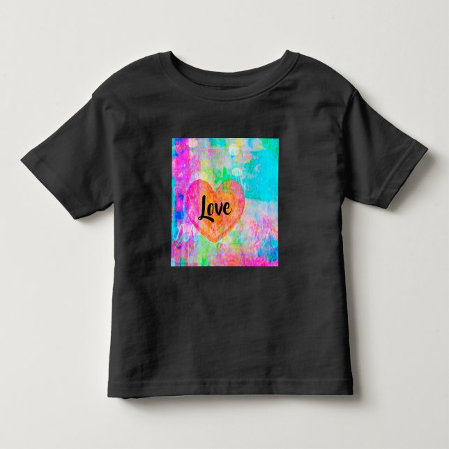 T-shirts Boho Heart Love (Frente)