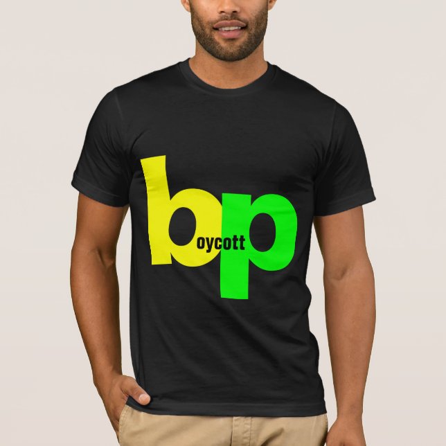 T-shirts boicote bp (Frente)