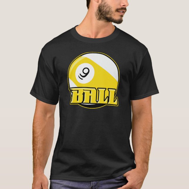 T-shirts Bola 9 (Frente)