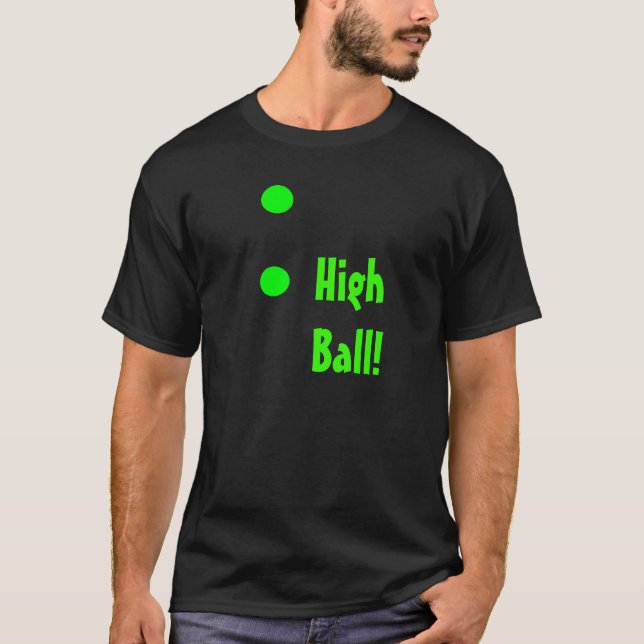 T-shirts Bola Alta! (Frente)
