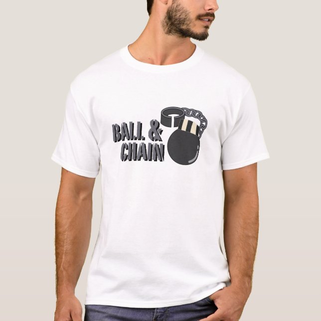 T-shirts Bola & corrente (Frente)
