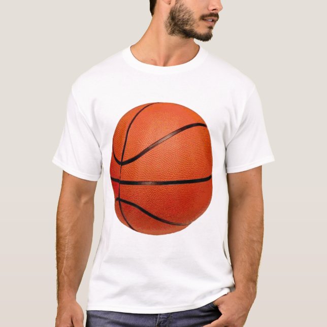 T-shirts Bola de Basquete (Frente)