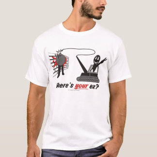T-shirts bola de destruição